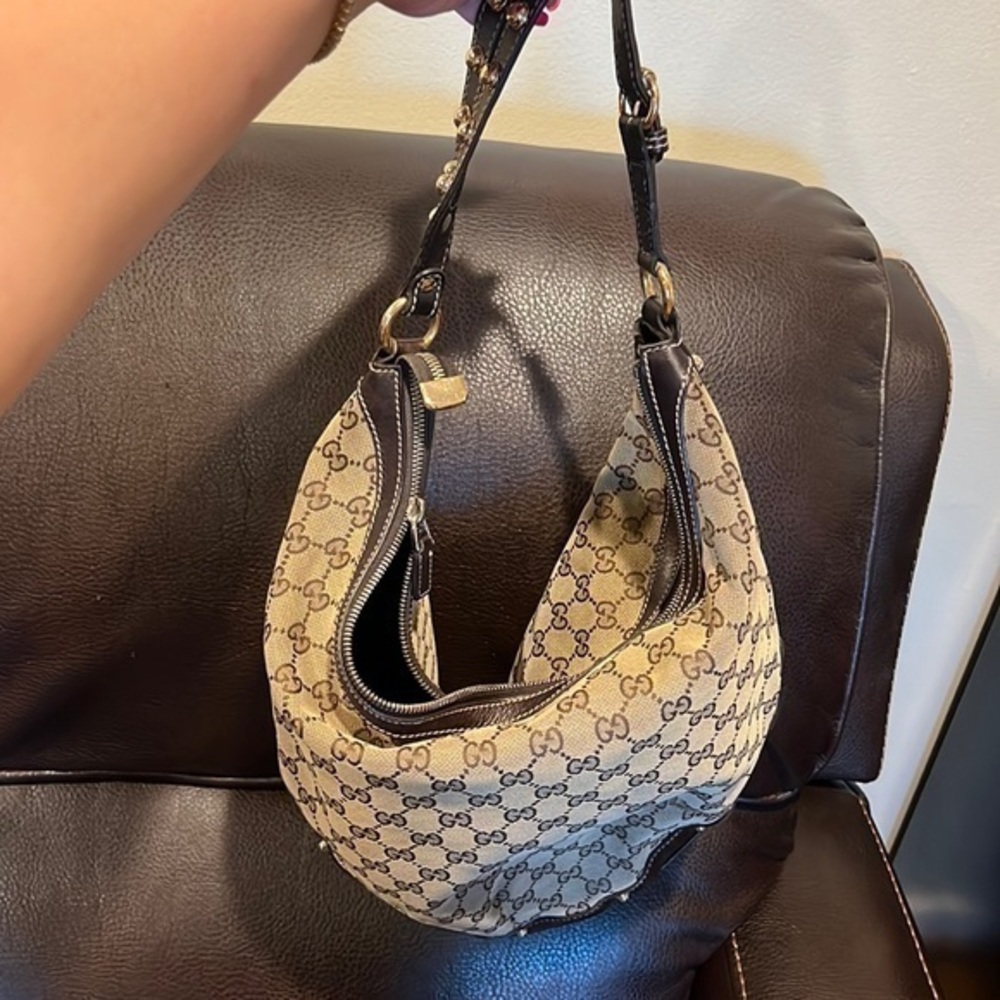 Gucci Monogram Hobo